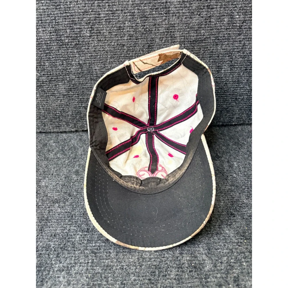 Realtree by Outdoor Cap Pink Camo Embroidered Adjustable Baseball Hat 3268